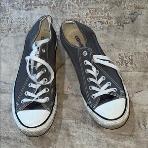 Converse Charcoal Low-Top Sneakers